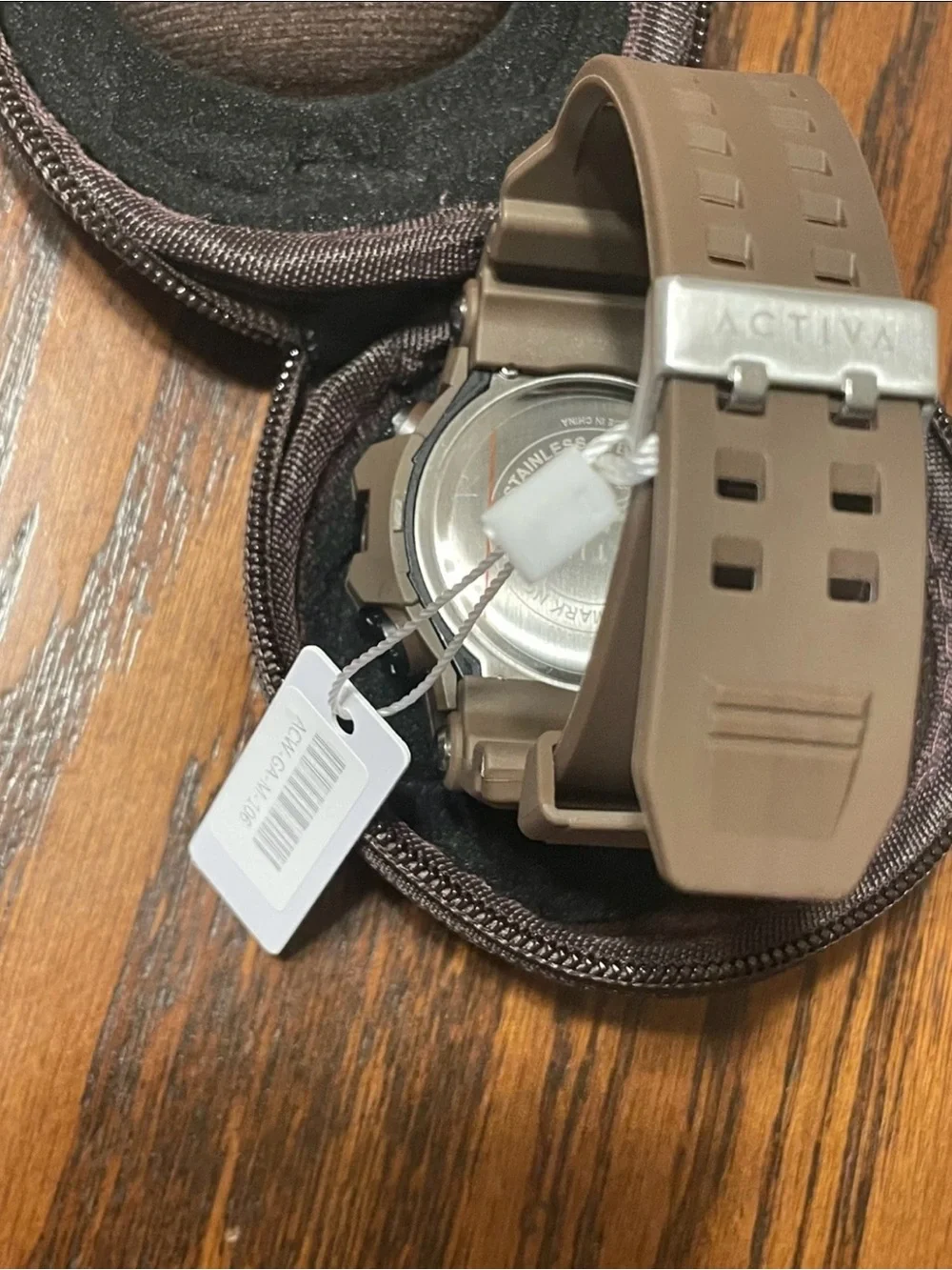 Invicta Brown Digital Activa Sport Watch with Black Dial